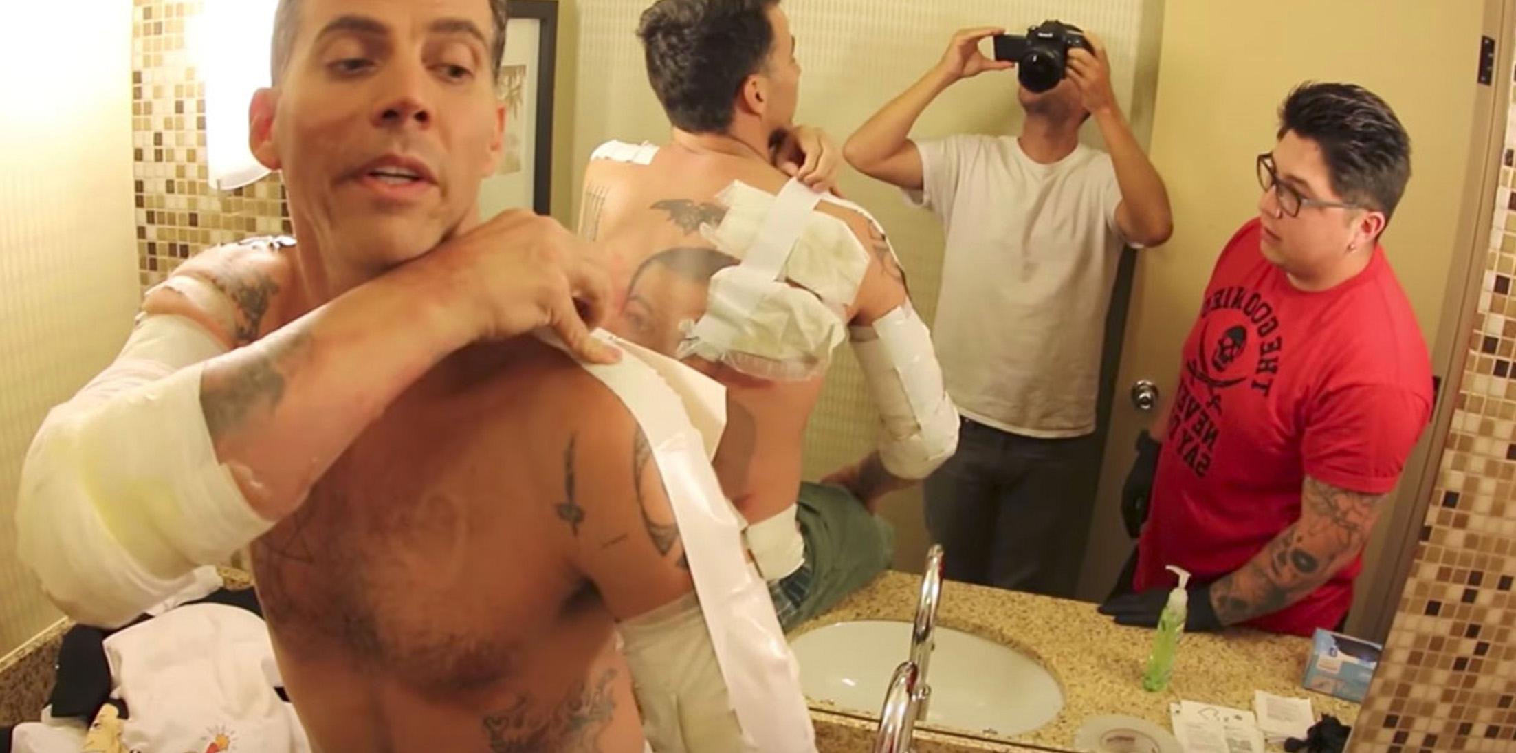 Steve o burned stunt feature