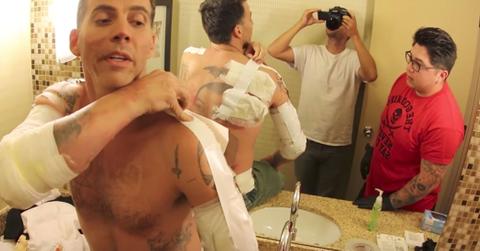 Steve o burned stunt feature