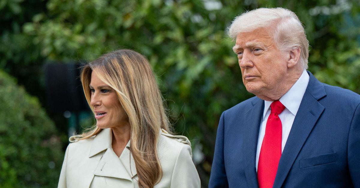Photo of Melania and Donald Trump