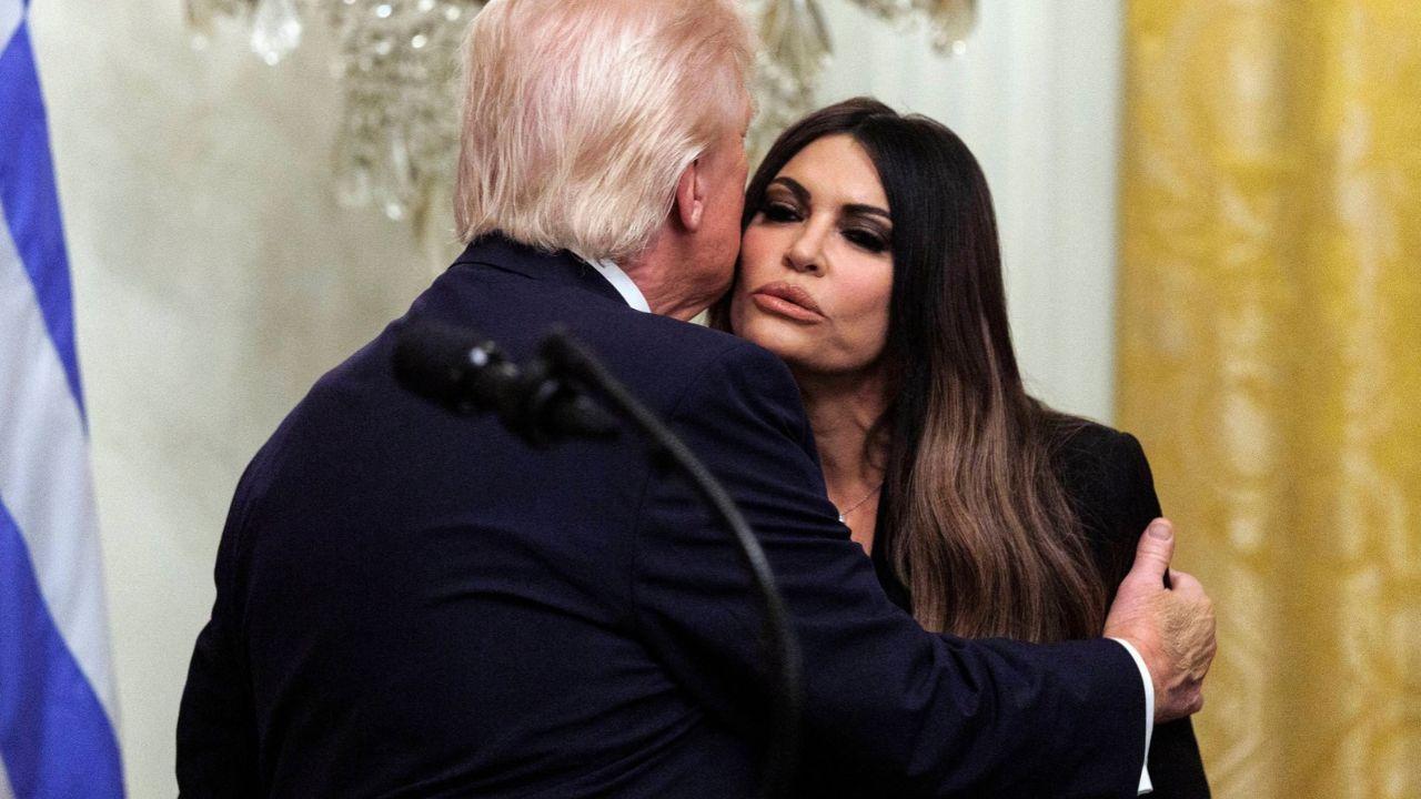 Image of Donald Trump and Kimberly Guilfoyle