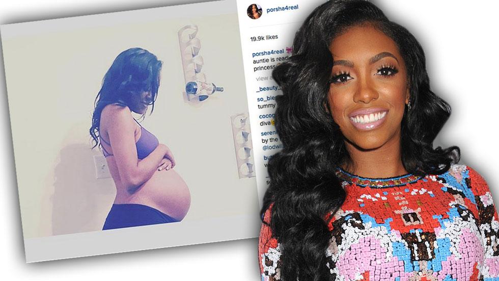 Porsha Williams Baby Bump Photo