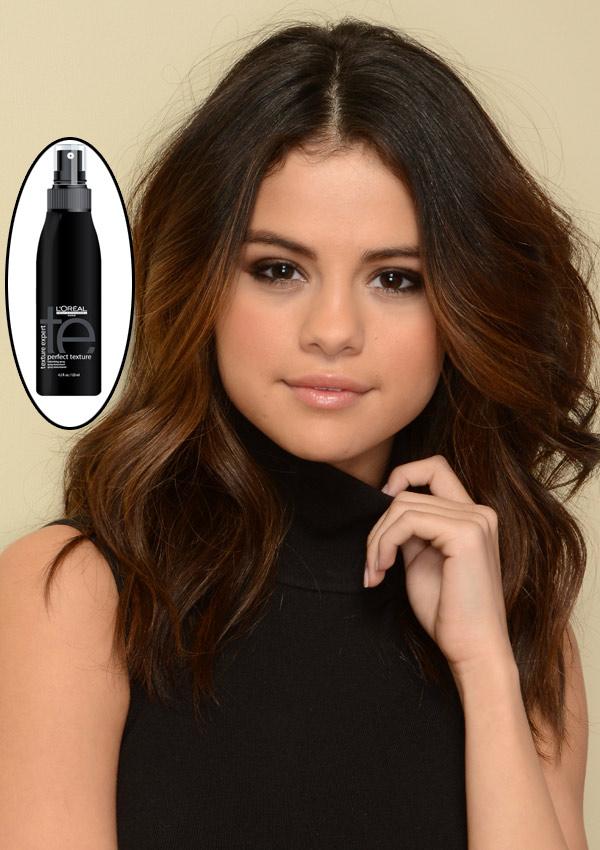 Selena gomez texturizing spray