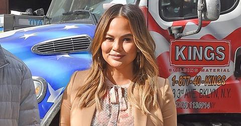 pregnant chrissy teigen planning baby number 3 pp
