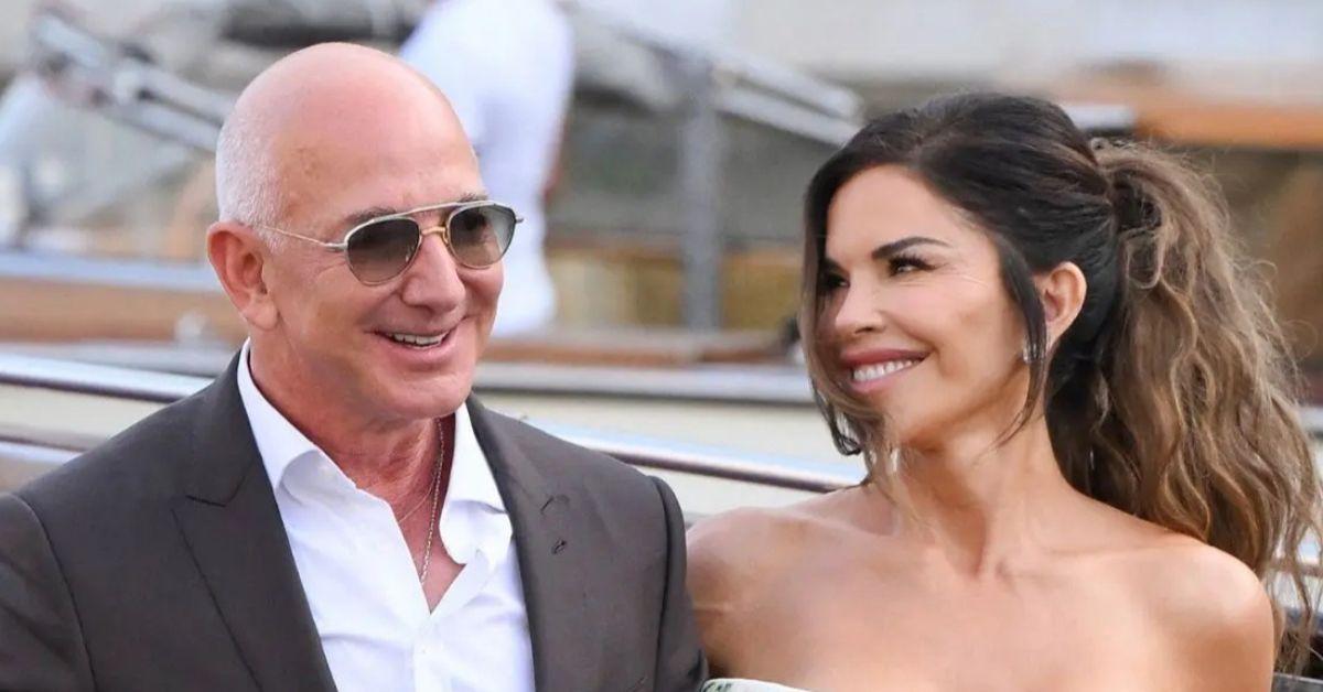katie couric rips apart lauren sanchez wedding dress jeff bezos