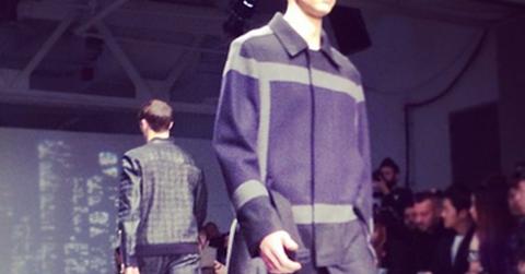 Joe jonas fashion week