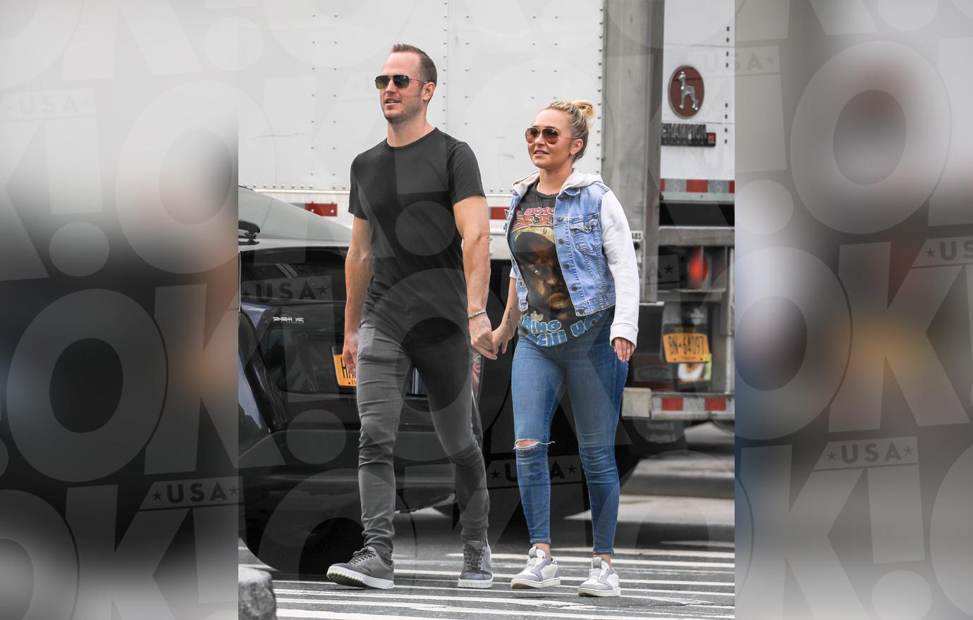 Hayden Panettiere boyfriend's brother Hold Hands