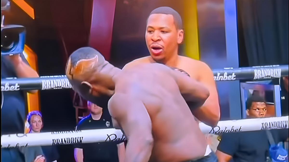 Image of 'You got knocked out smooth, brother,' one fan trolled.