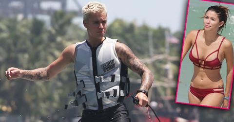 justin bieber naked shirtless abs beach mystery girlfriend