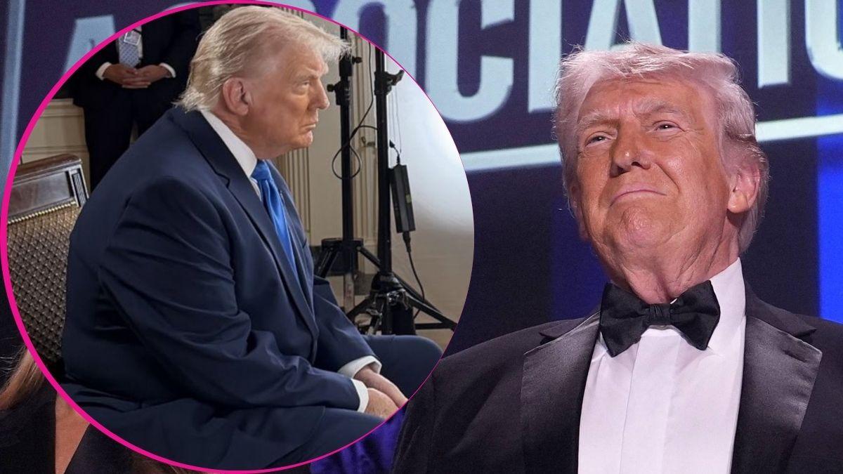 Composite photo of Donald Trump.