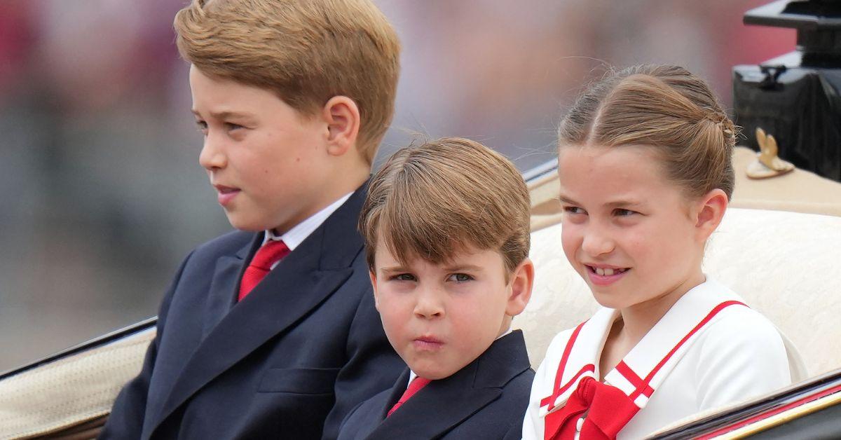 Photo of Prince George, Princess Charlotte and Prince Louis