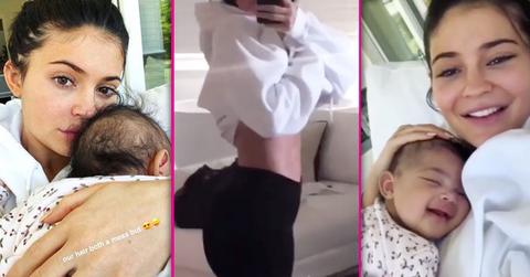 kylie jenner post baby body stormi pics pp