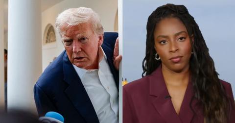 Composite Photo of Jessica Williams and Donald Trump
