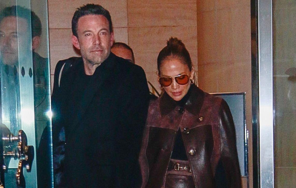 jennifer lopez ben affleck met up whenever possible filming on location