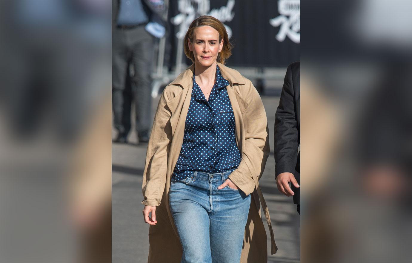 Sarah Paulson is seen at &#8216;Jimmy Kimmel Live&#8217;