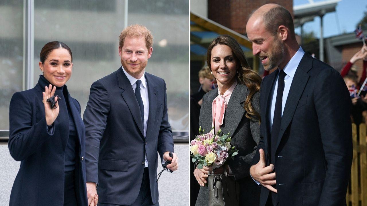 image of harry/meghan/William/Kate