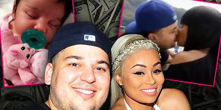 Blac chyna rob kardashian fight photos scheme keep him fake breakup exposed hero