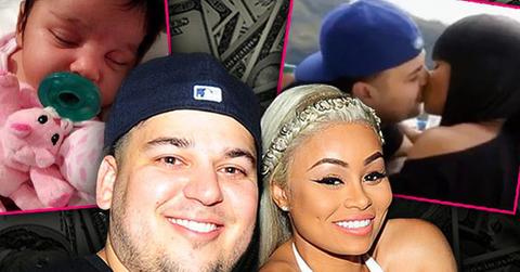 Blac chyna rob kardashian fight photos scheme keep him fake breakup exposed hero