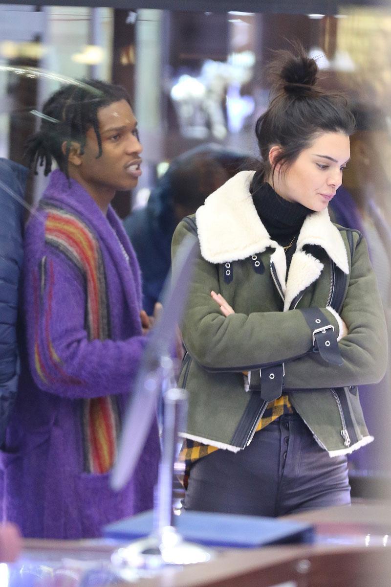 Kendall Jenner, ASAP Rocky: Model and rapper caught on camera