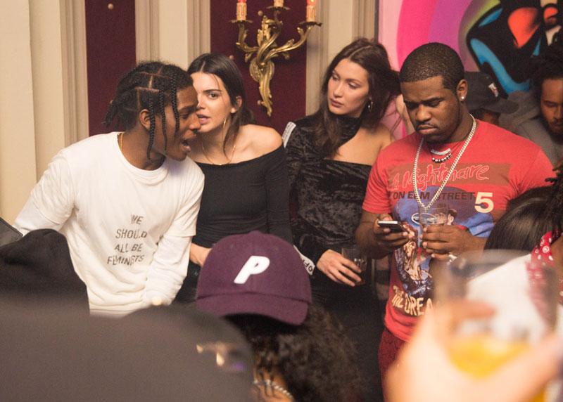 Kendall Jenner And A$AP Rocky CAUGHT Partying In Paris