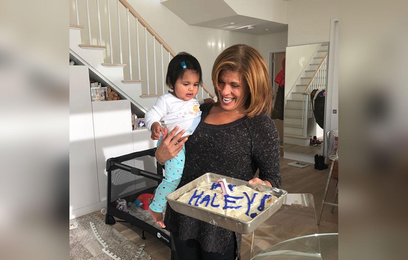 hoda kotb daughter first birthday olympics pic 02