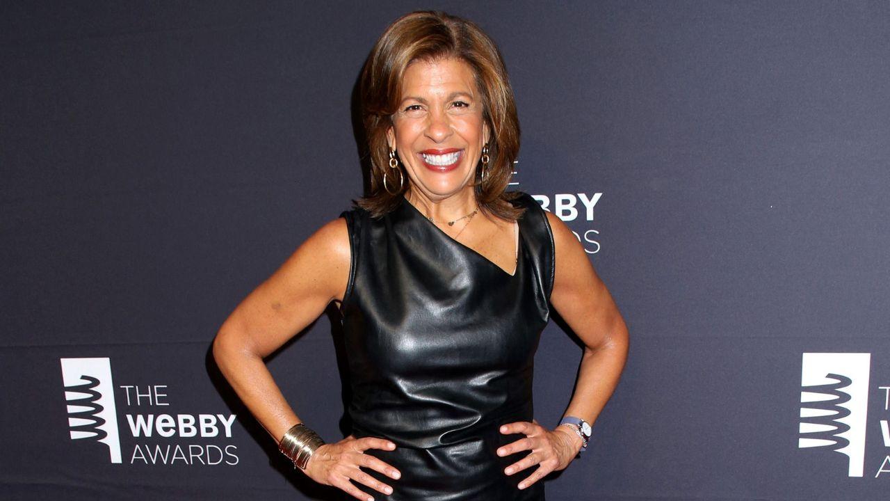 Image of Hoda Kotb reflected on motherhood.