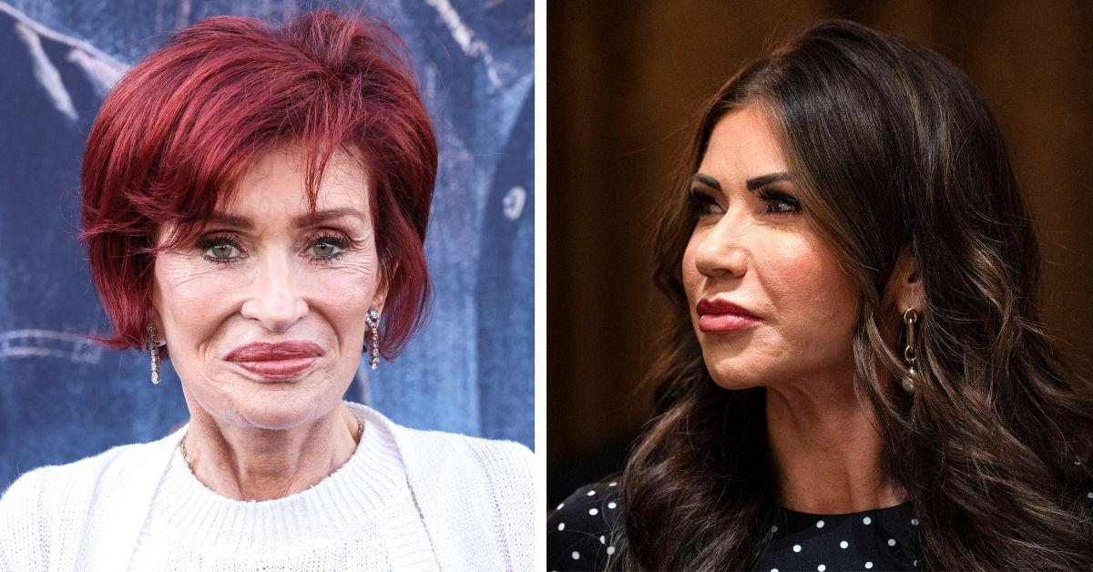 image of Kristi Noem's former short haircut also sparked debate years ago.