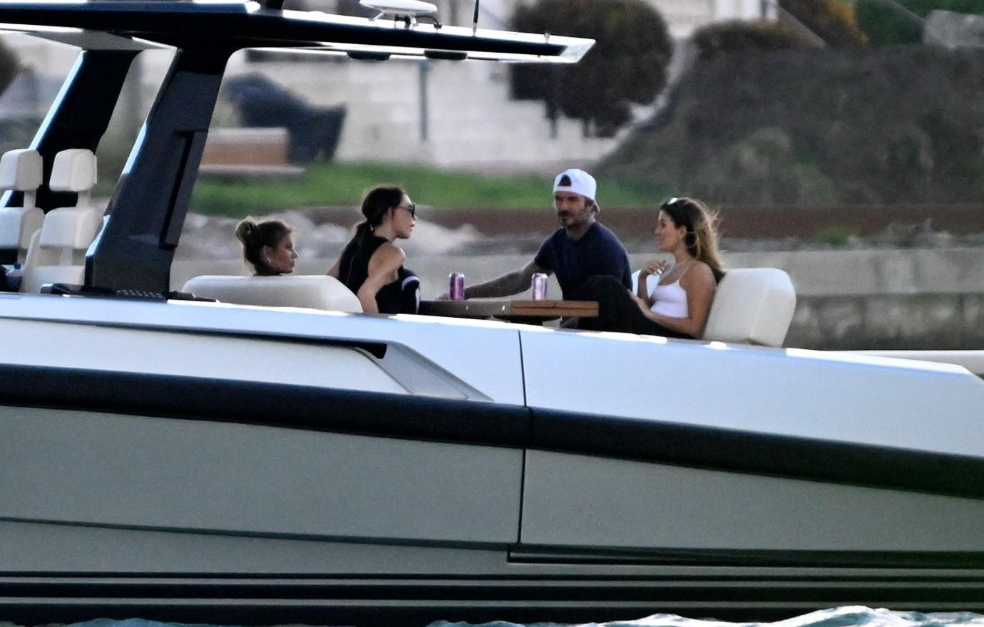 david victoria beckham yacht