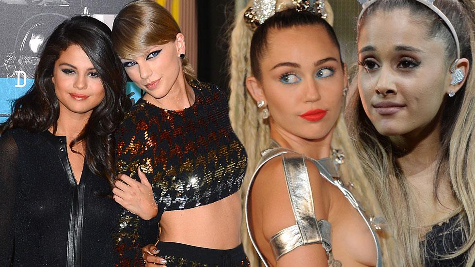 Taylor swift fued miley cyrus