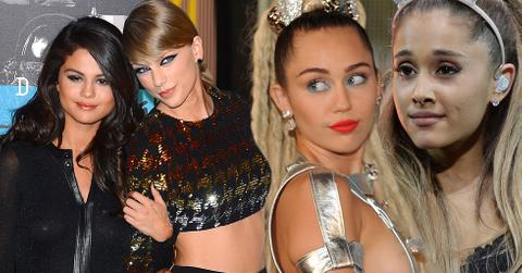 Taylor swift fued miley cyrus