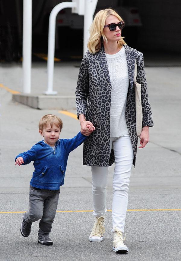 January jones animal print jacket