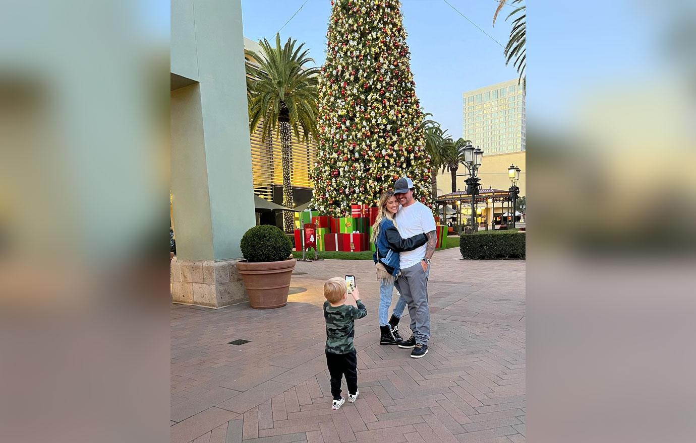 christina hall ant anstead celebrate holiday season son custody battle