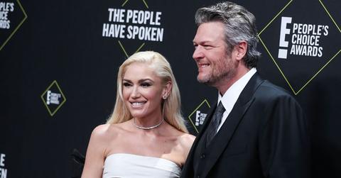Gwen Stefani Blake Shelton Peoples Choice Awards