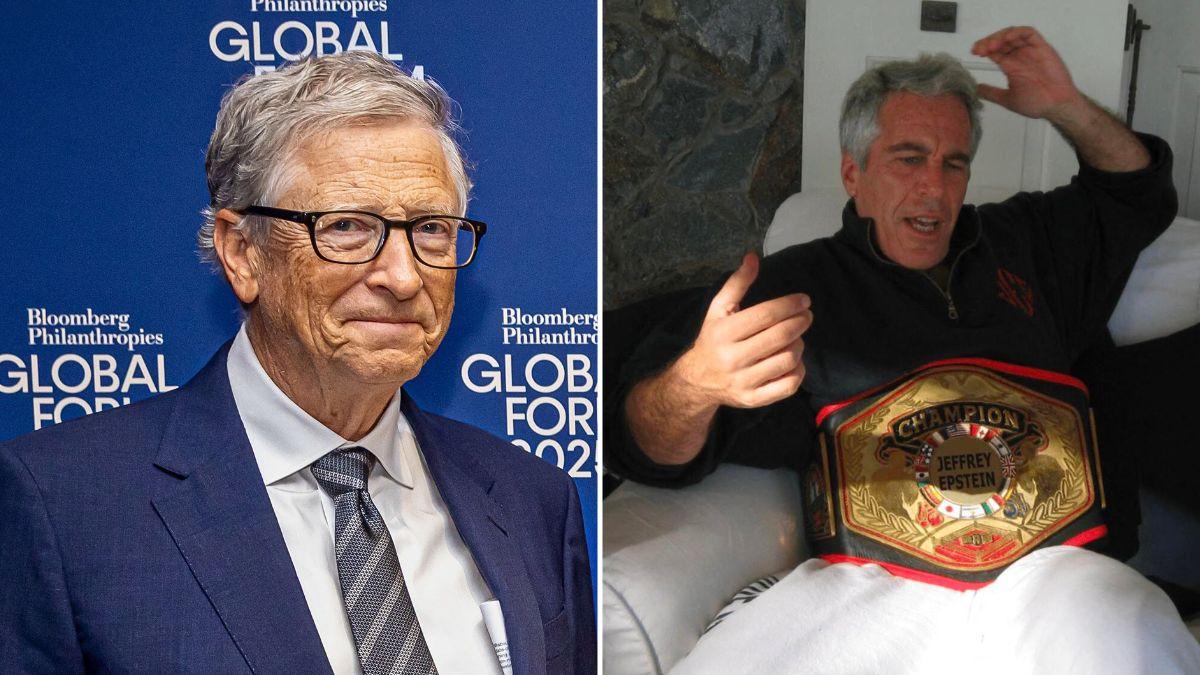 Image of Bill Gates insisted he never visited Jeffrey Epstein's private island, New Mexico ranch or Florida home.