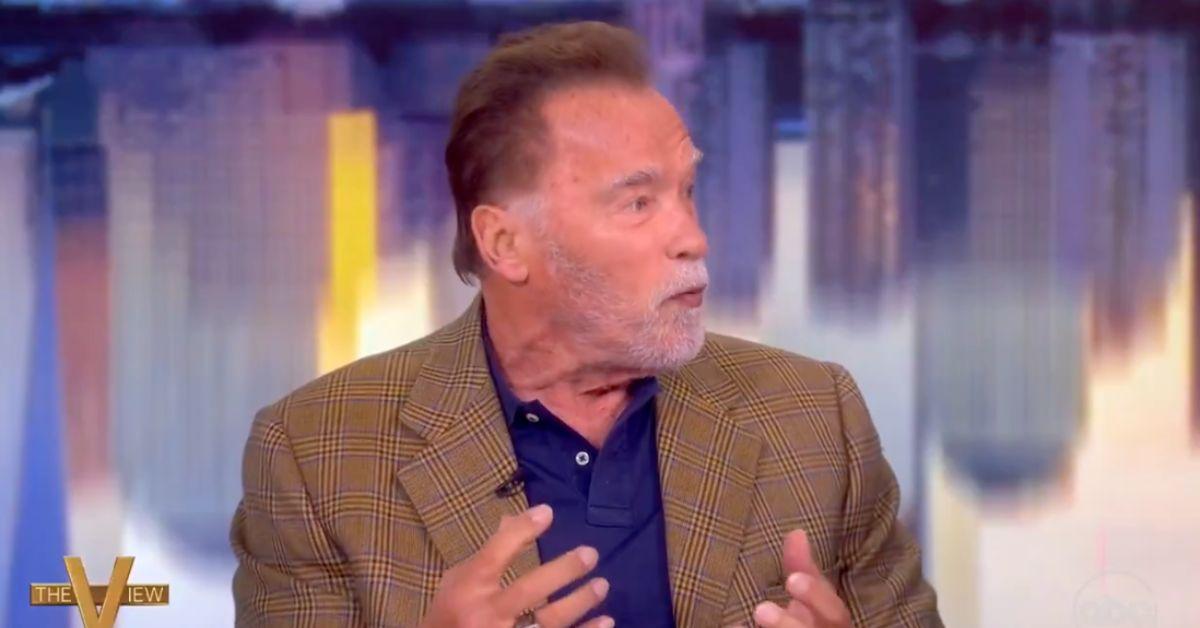 'The View': Arnold Schwarzenegger Laughs Off Son Patrick's Nude Scene
