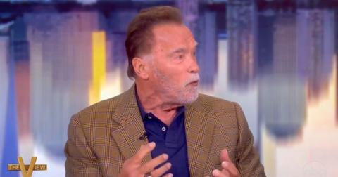 'The View': Arnold Schwarzenegger Laughs Off Son Patrick's Nude Scene