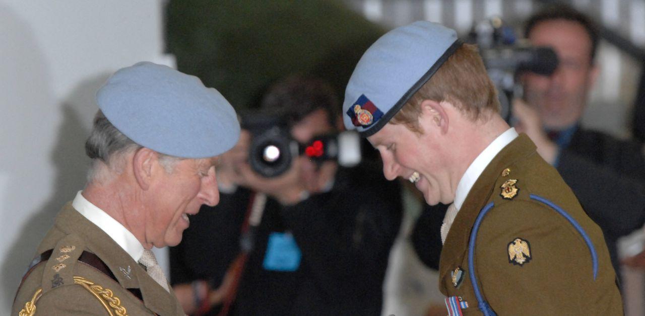 king charles skipped usual greeting prince harry meeting