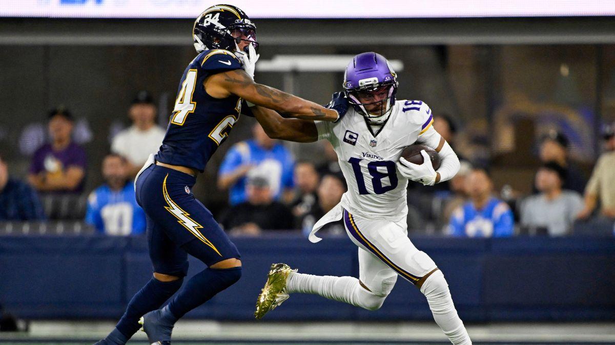 Image of Justin Jefferson learned nothing is 'personal' when it comes to the NFL.