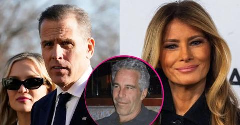 image of hunter melania and epstein