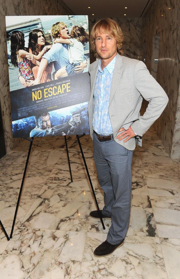 No escape premiere red carpet