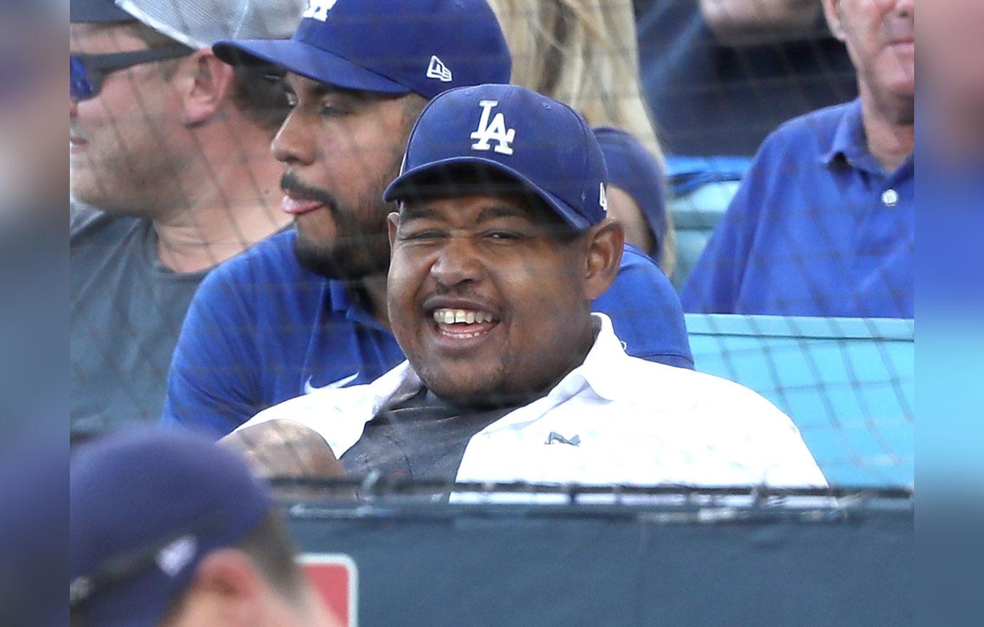 Celebrities At The Los Angeles Dodgers Game &#8211; League Championship Series &#8211; Milwaukee Brewers v Los Angeles Dodgers &#8211; Game Five