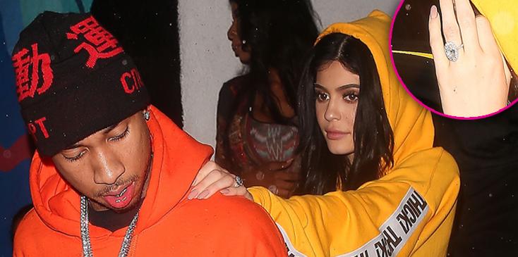 Kylie jenner tyga relationship diamond ring yellow bentley hero