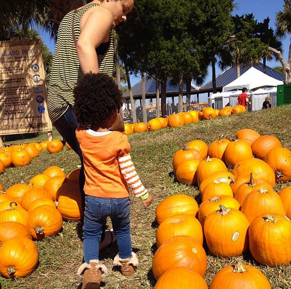 Briana Dejesus Pumpkin Picking