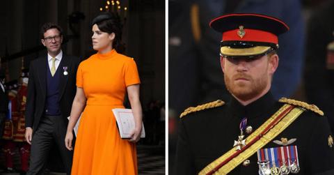 princess eugenie contacted prince harry queen elizabeth death