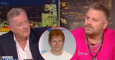 Image of Piers Morgan, Ed Sheeran, Jethro Sheeran