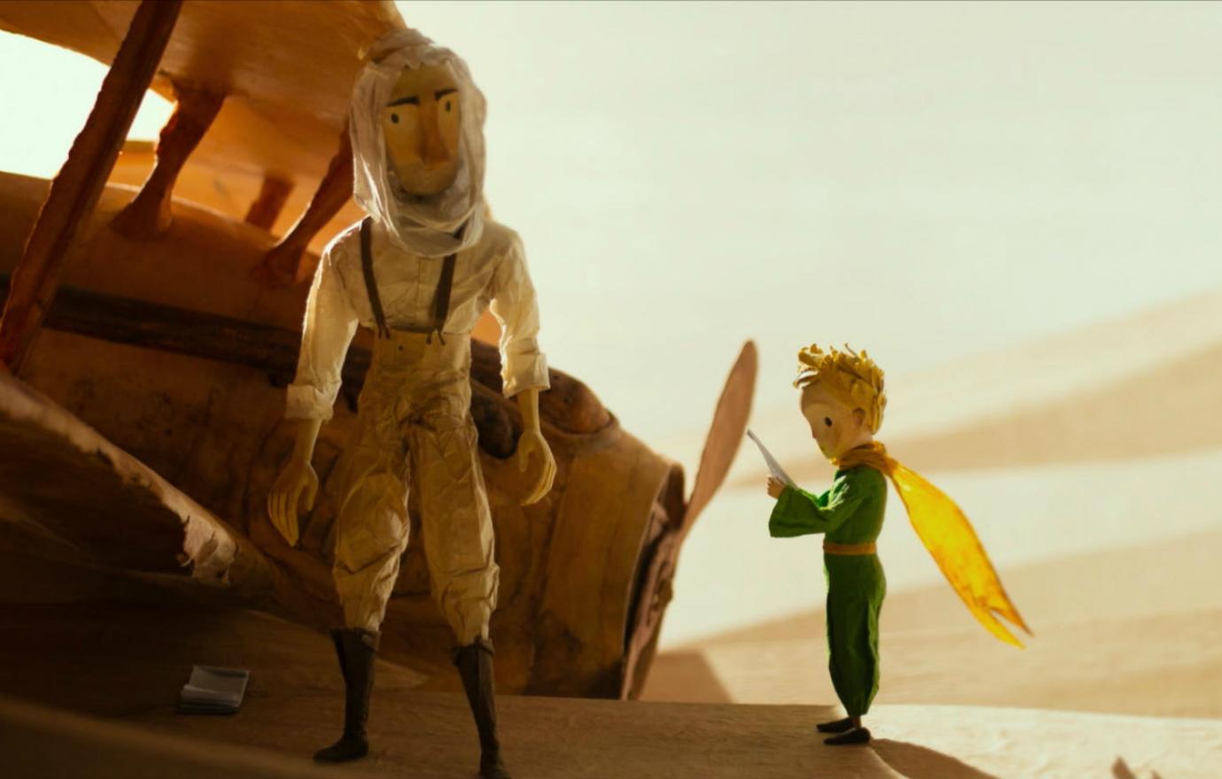 An animated cell from Netflix’s The Little Prince.