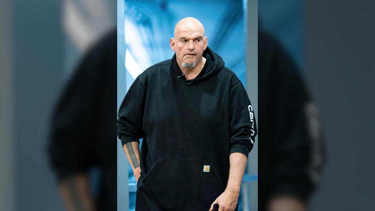 Photo of Senator John Fetterman called for Kristi Noem to be fired.