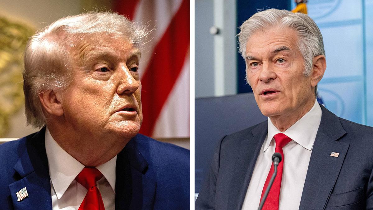Image of Dr. Oz is Donald Trump's Administrator of the US Centers for Medicare and Medicaid Services.