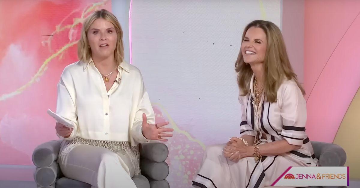 Photo of Jenna Bush Hager and Maria Shriver