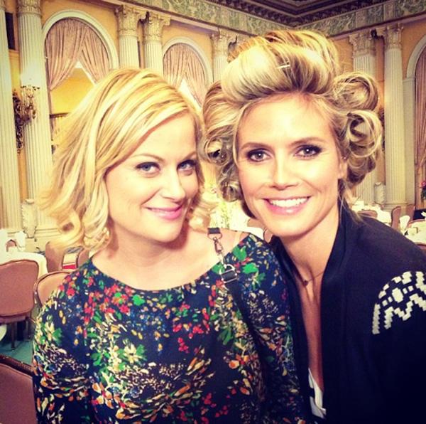 Heidi Klum Amy Poehler Instagram