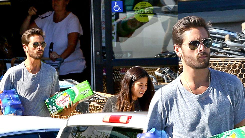Scott Disick Shopping Rehab Return